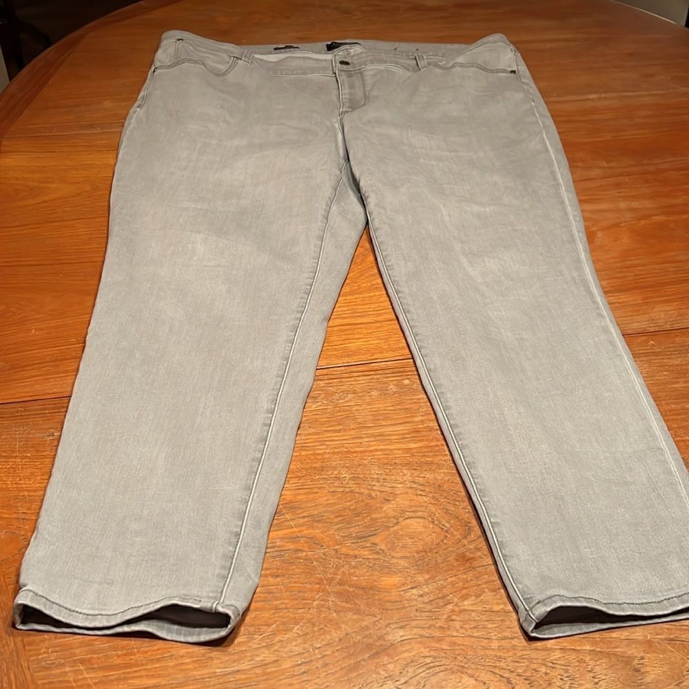 Talbots Boyfriend Jeans Gray 22 W